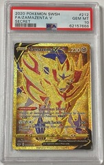 Zamazenta V - 212/202 - Secret Rare - PSA 10